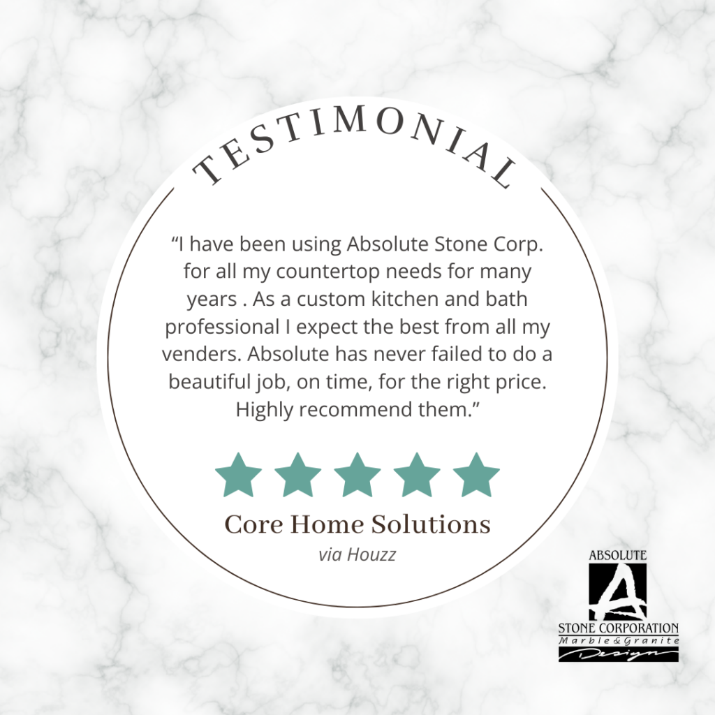 Absolute Stone Testimonial Core Home Solutions Houzz