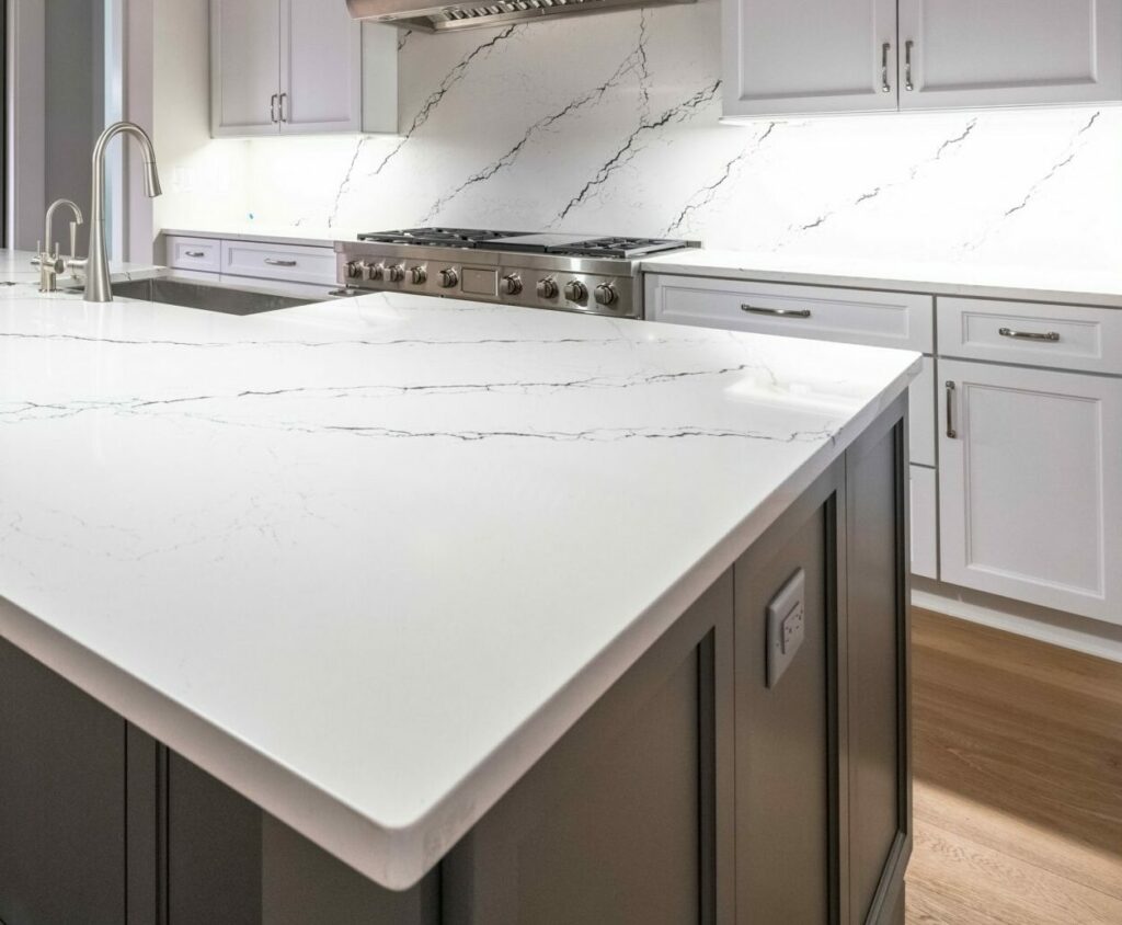 Kitchen Quartz Counters AR Homes by Absolute Stone