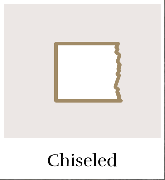 Upgraded Edge Profiles - Chiseled Icon