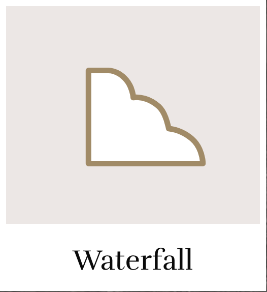 Upgraded Edge Profiles - Waterfall Icon